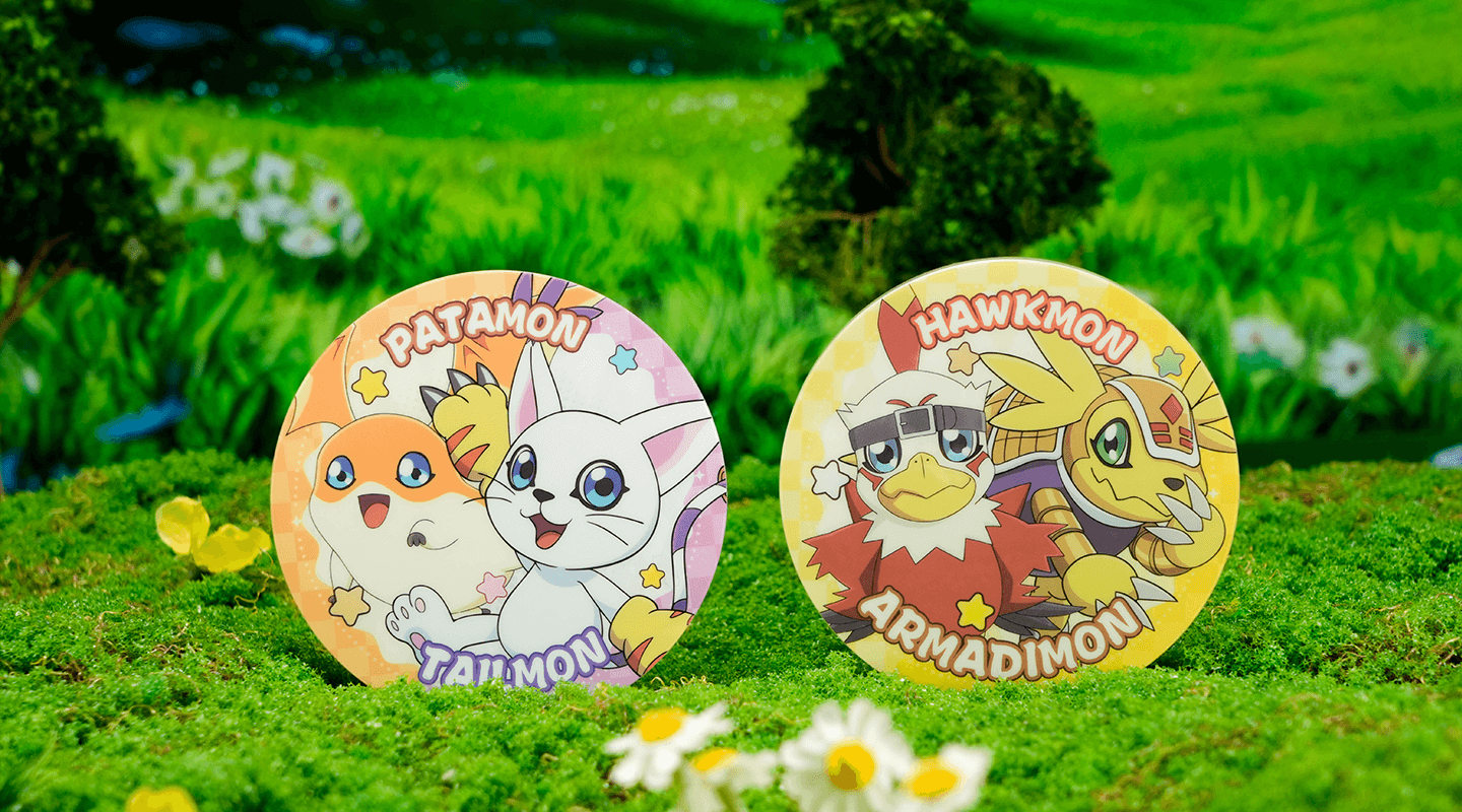 数码宝贝吧唧展示